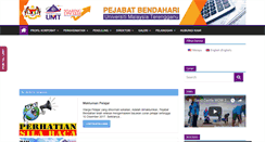 Desktop Screenshot of bendahari.umt.edu.my