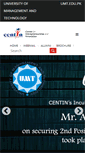 Mobile Screenshot of centin.umt.edu.pk