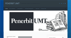 Desktop Screenshot of penerbit.umt.edu.my